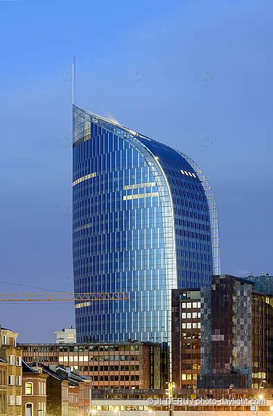 tour des finances à Liège